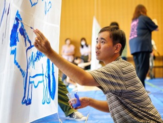 【9/19(金)~10/19(日)】ART/Tsunagu Family & Minatomachi factory Presents 天然色-“ピースピース”の軌跡